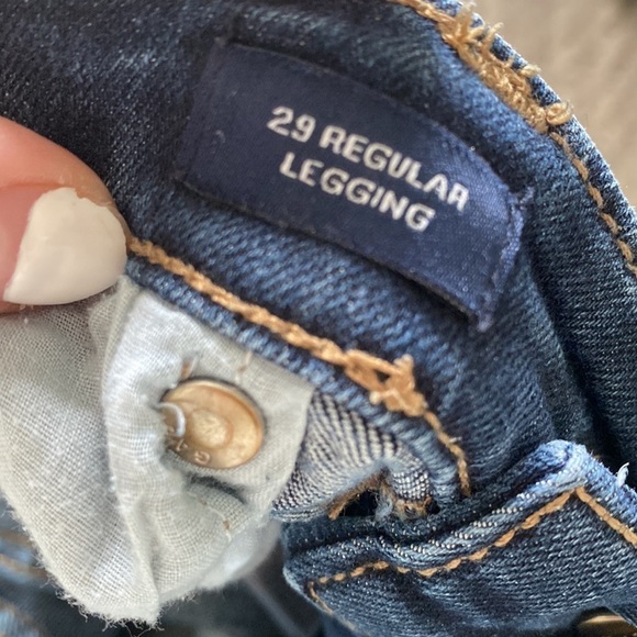 GAP Denim Jeans Pants Regular Legging - Picture 6 of 7